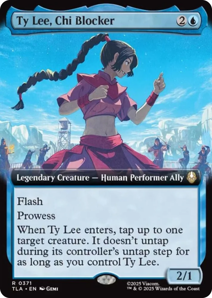 0371 Ty Lee, Chi Blocker (Extended Art) R The Last Airbender