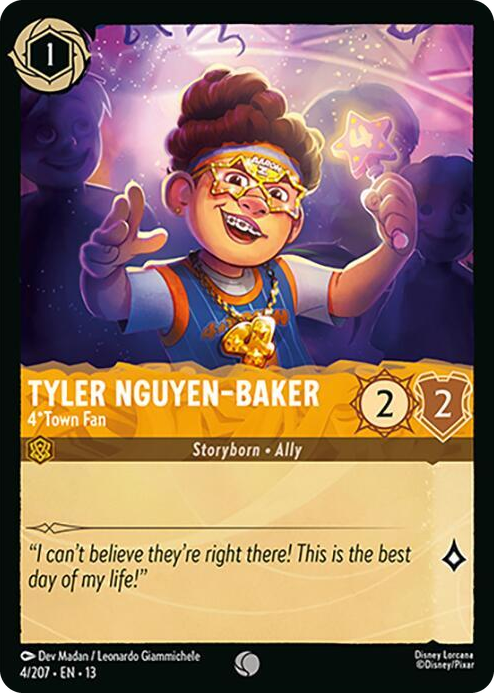 0004 Tyler Nguyen-Baker - 4*Town Fan Common Attack of the Vine!