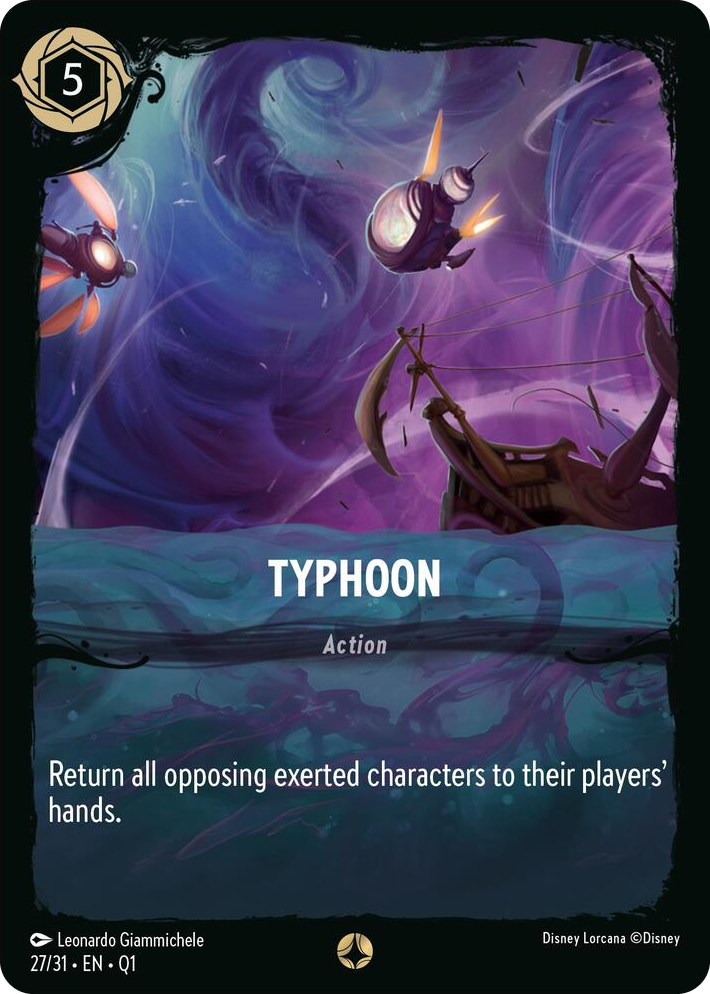 0027 Typhoon None Illumineer's Quest: Deep Trouble