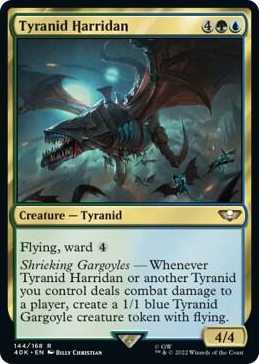 0144 Tyranid Harridan (Surge Foil) R Universes Beyond: Warhammer 40,000