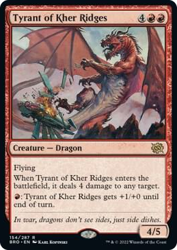 0154 Tyrant of Kher Ridges R The Brothers' War
