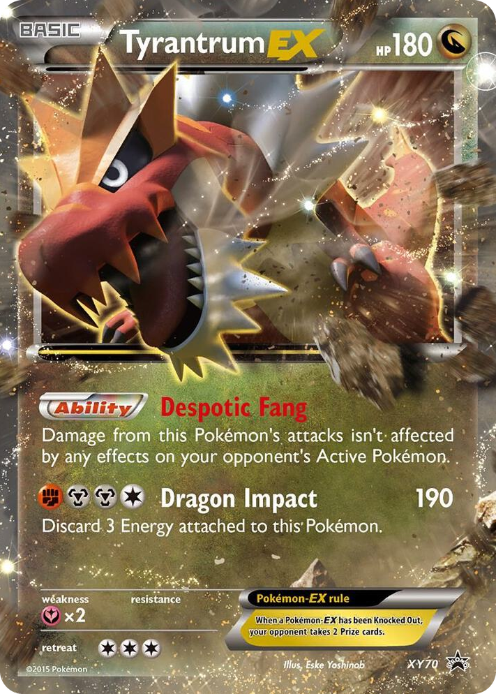 XY070 Tyrantrum EX Promo XY Promos
