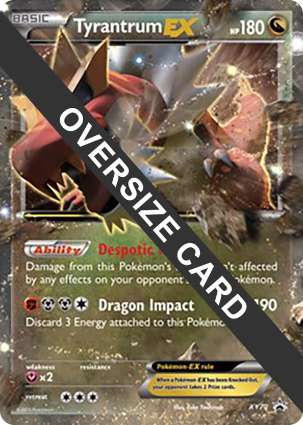 XY070 Tyrantrum EX - XY70 Promo Jumbo Cards