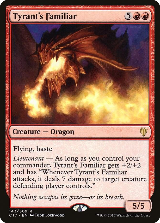 0143 Tyrant's Familiar R Commander 2017