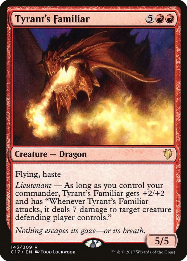 0143 Tyrant's Familiar R Commander 2017