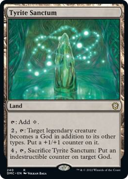 0240 Tyrite Sanctum R Commander: Dominaria United