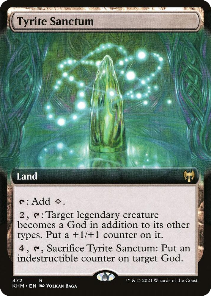 0372 Tyrite Sanctum (Extended Art) R Kaldheim