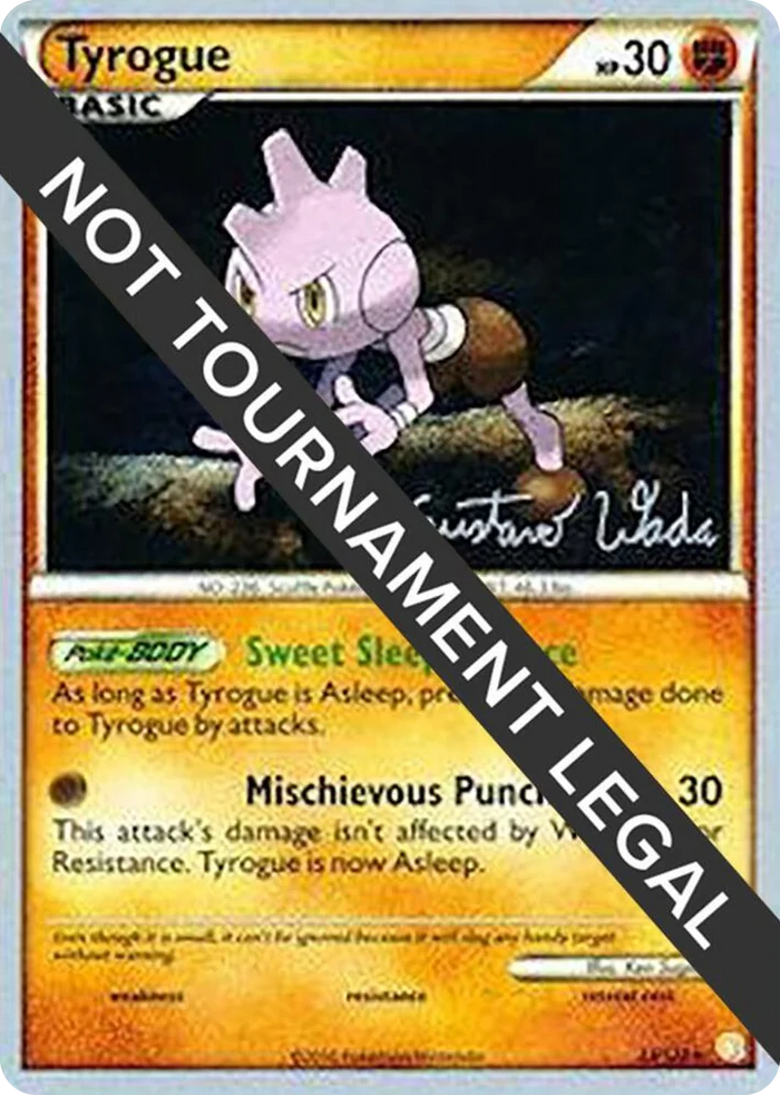 0033 Tyrogue - 2011 (Gustavo Wada) Rare World Championship Decks