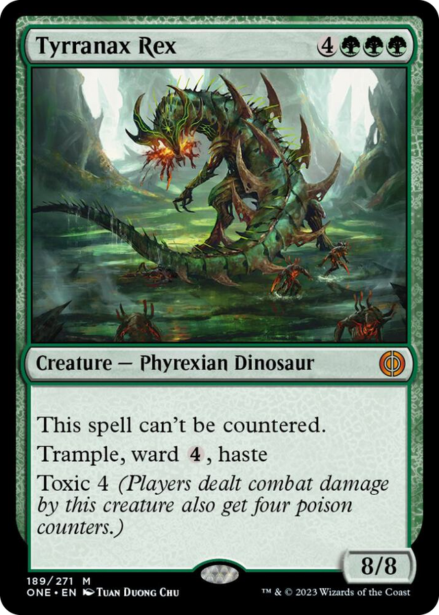 0189 Tyrranax Rex M Phyrexia: All Will Be One