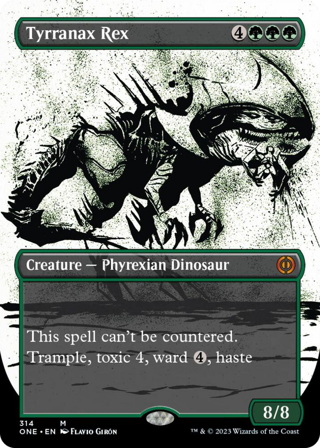 0314 Tyrranax Rex (Showcase) M Phyrexia: All Will Be One
