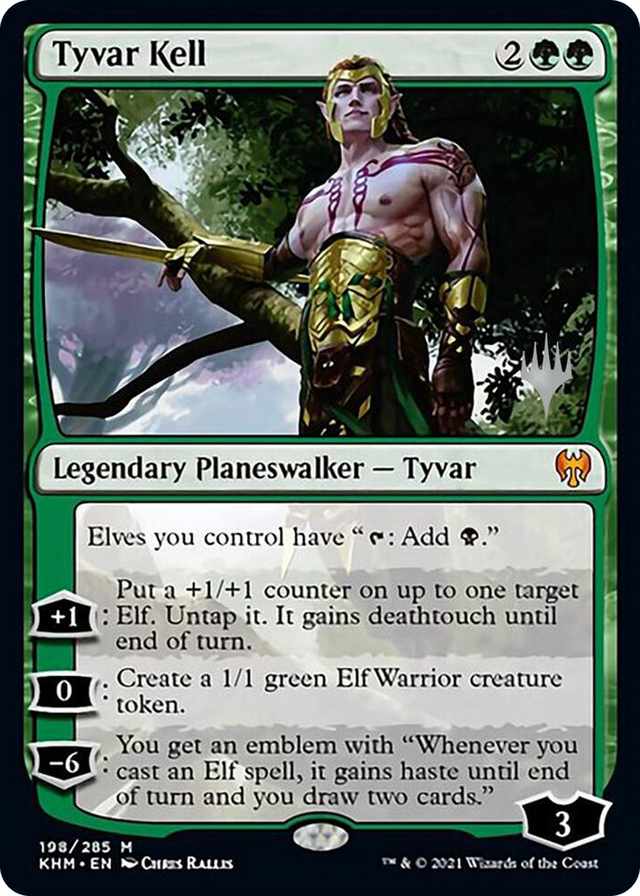 0198 Tyvar Kell M Promo Pack: Kaldheim