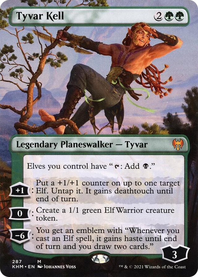 0287 Tyvar Kell (Borderless) M Kaldheim