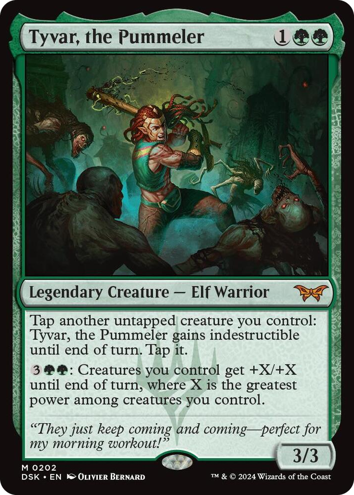 0202 Tyvar, the Pummeler M Duskmourn: House of Horror