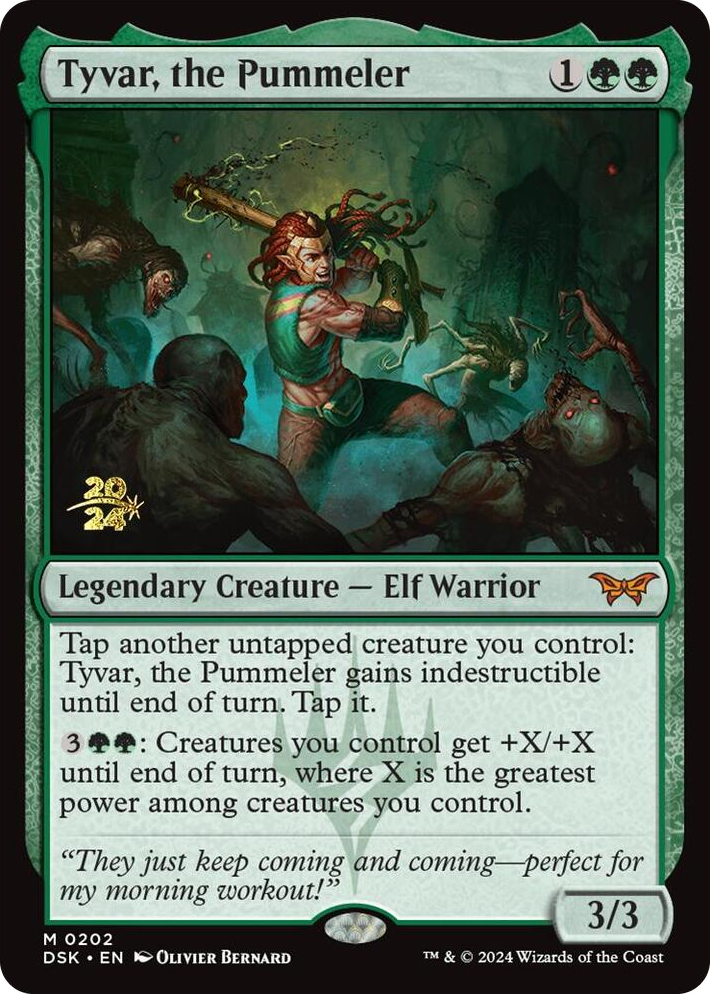 0202 Tyvar, the Pummeler M Prerelease Cards