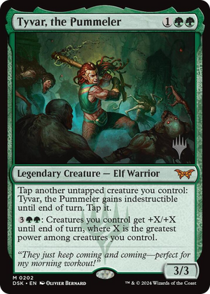 0202 Tyvar, the Pummeler M Promo Pack: Duskmourn: House of Horror