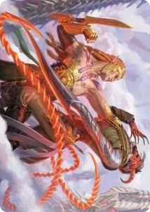 0043 Tyvar's Stand Art Card S Art Series: Phyrexia: All Will Be One