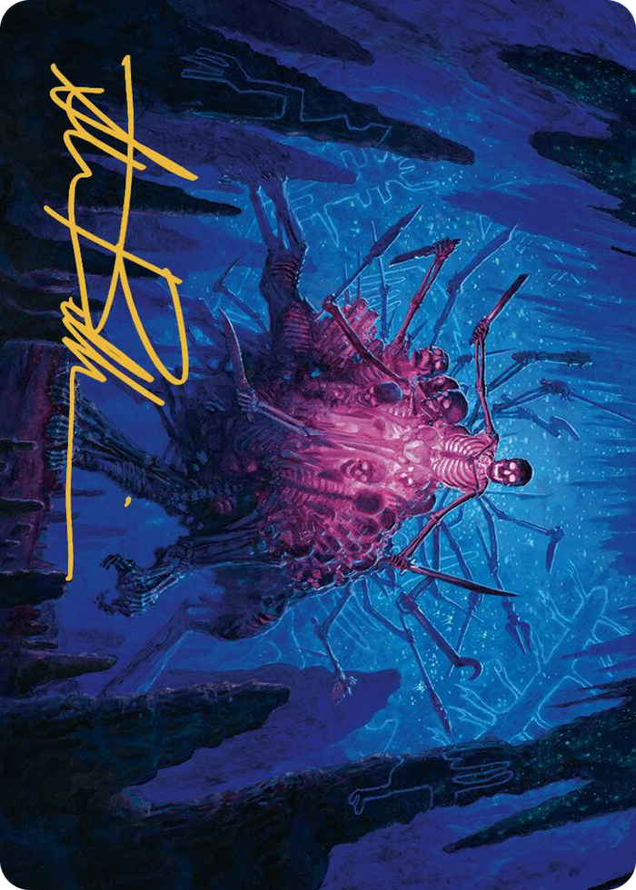 Uchbenbak, the Great Mistake Art Card (Gold-Stamped Signature) #38 S - Art Series: The Lost Caverns of Ixalan Pokemon card
