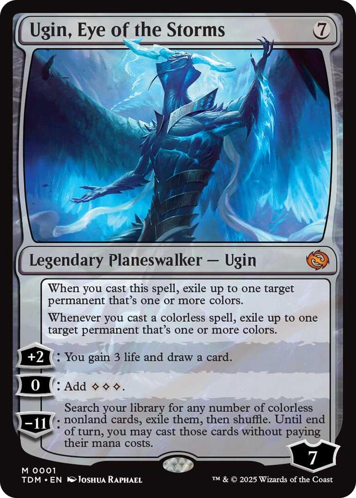 0001 Ugin, Eye of the Storms M Dragonstorm