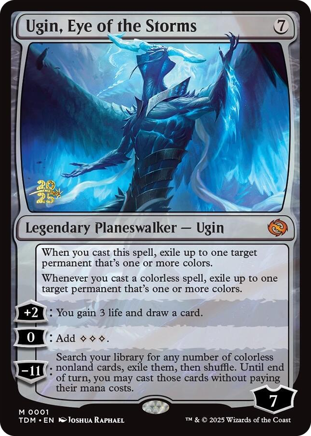0001 Ugin, Eye of the Storms M Prerelease Cards