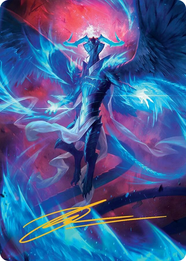 Ugin, Eye of the Storms Art Card (48/54) (Gold-Stamped Signature) #48 S - Art Series: Tarkir: Dragonstorm Pokemon card