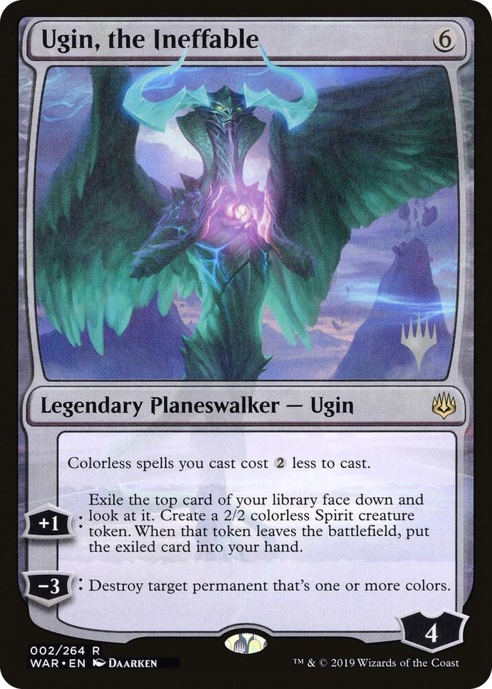 0002 Ugin, the Ineffable R Promo Pack: Throne of Eldraine