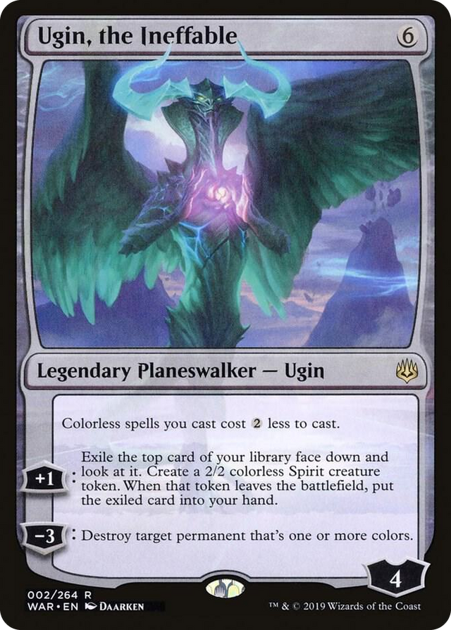 0002 Ugin, the Ineffable R War of the Spark