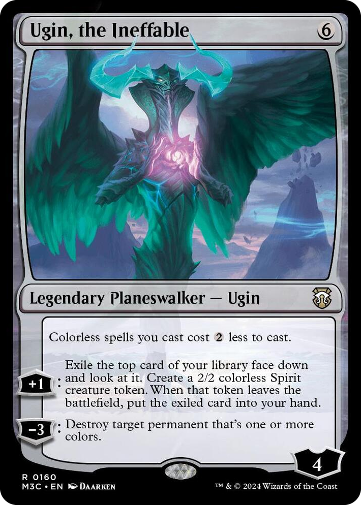 0160 Ugin, the Ineffable R Commander: Modern Horizons 3
