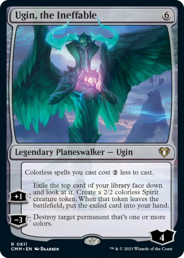 0811 Ugin, the Ineffable R Commander Masters