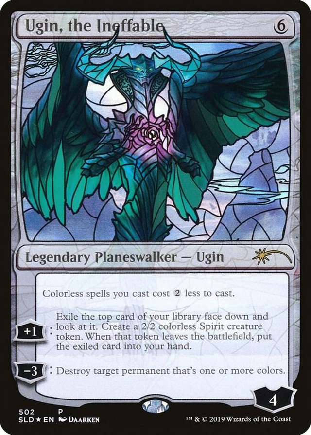 0502 Ugin, the Ineffable (Stained Glass) P Secret Lair Drop Series
