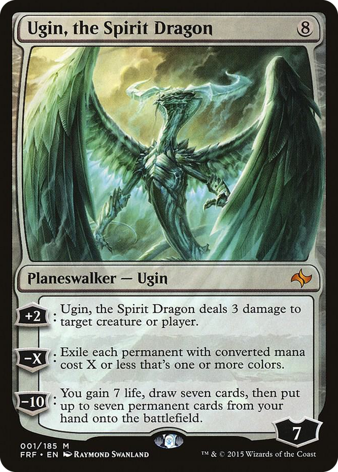 0001 Ugin, the Spirit Dragon M Fate Reforged