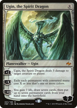 0001 Ugin, the Spirit Dragon M Fate Reforged