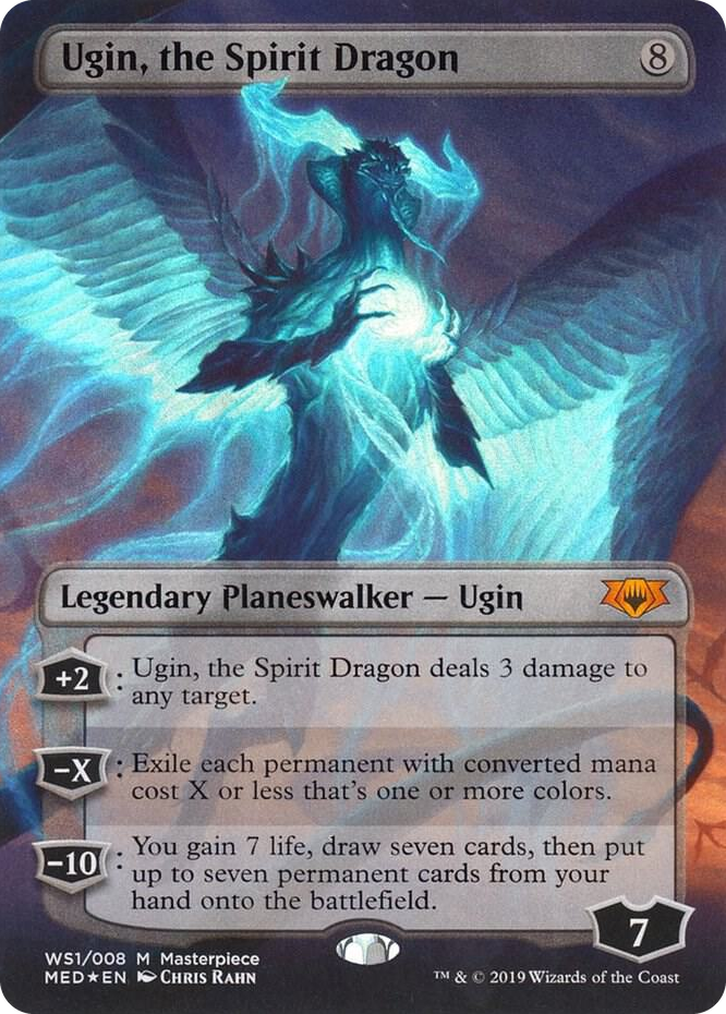 WS001 Ugin, the Spirit Dragon M Mythic Edition: War of the Spark