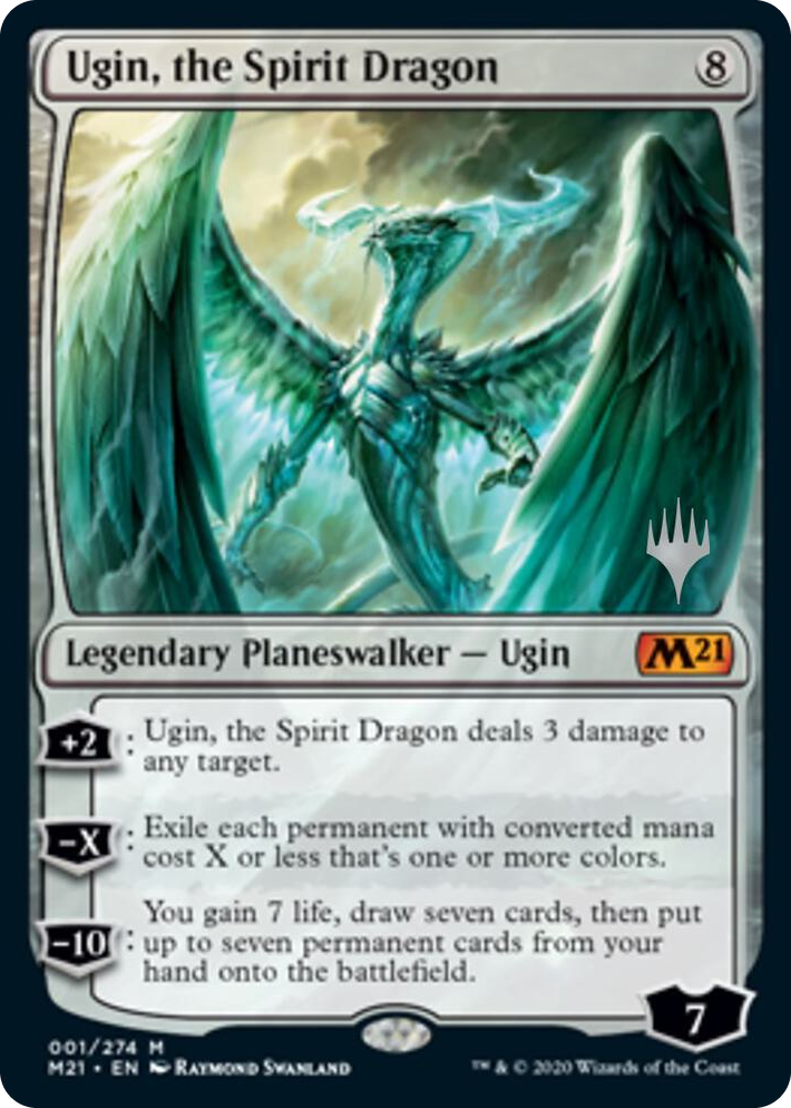 0001 Ugin, the Spirit Dragon M Promo Pack: Core Set 2021