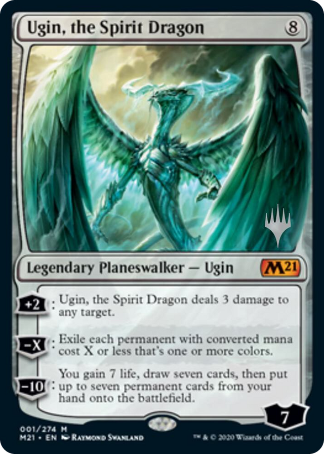 0001 Ugin, the Spirit Dragon M Promo Pack: Core Set 2021