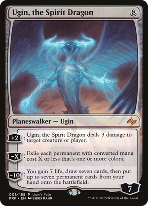 0001 Ugin, the Spirit Dragon P Ugin's Fate Promos