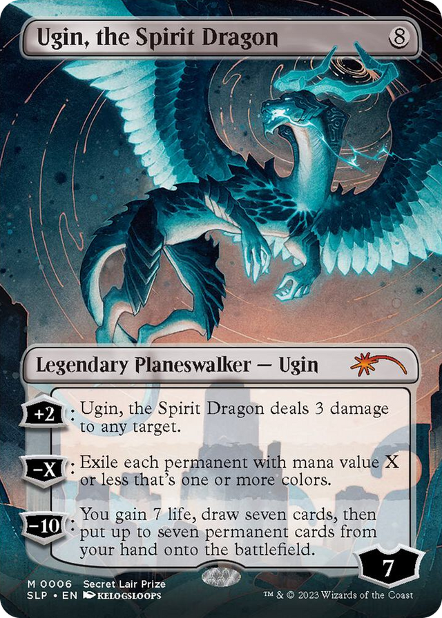 0006 Ugin, the Spirit Dragon M Secret Lair Showdown