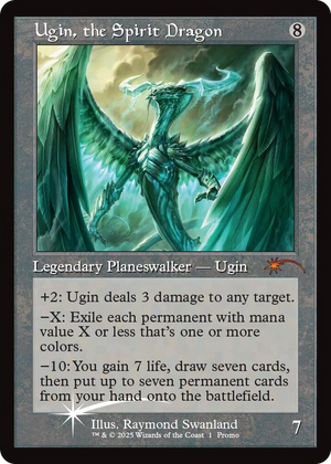 0001 Ugin, the Spirit Dragon (Retro Frame) P MagicFest Cards