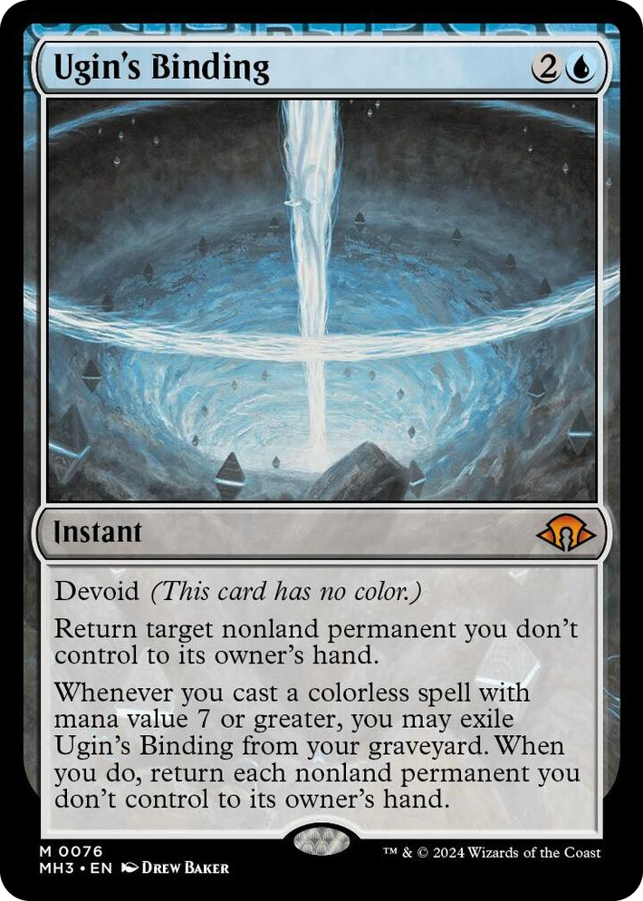 0076 Ugin's Binding M Modern Horizons 3
