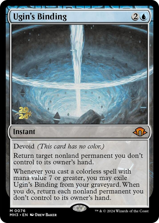 0076 Ugin's Binding M Prerelease Cards