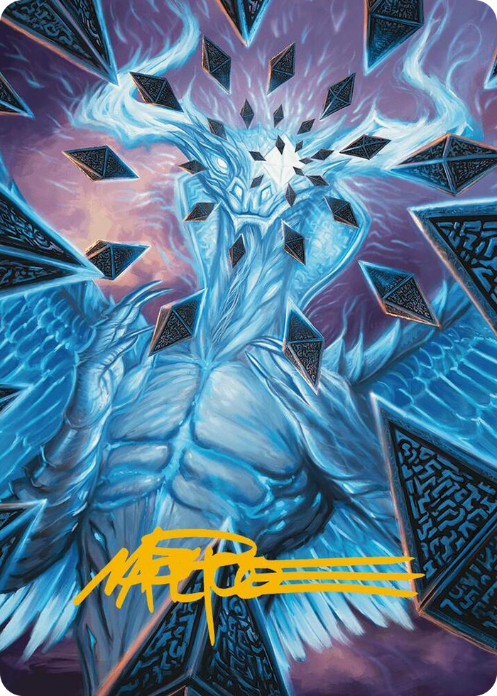 Ugin's Binding Art Card (Gold-Stamped Signature) #36 S - Art Series: Modern Horizons 3 Pokemon card