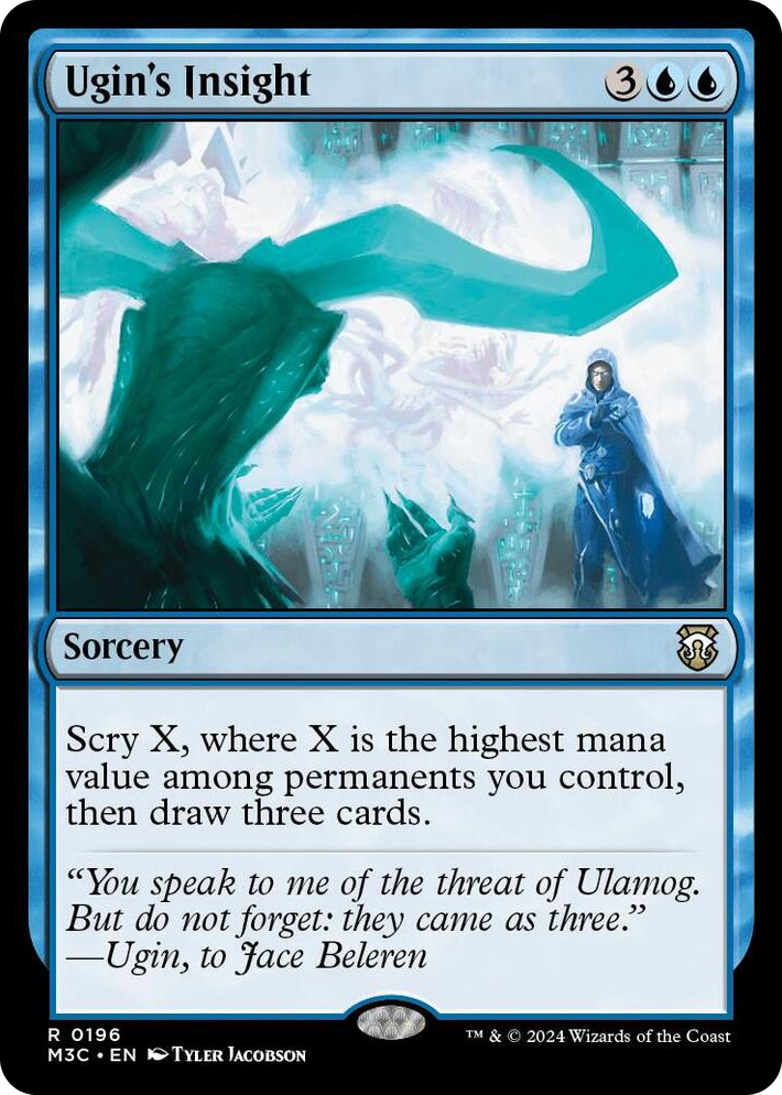 0196 Ugin's Insight R Commander: Modern Horizons 3