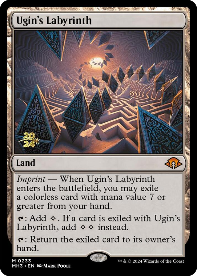 0233 Ugin's Labyrinth M Prerelease Cards