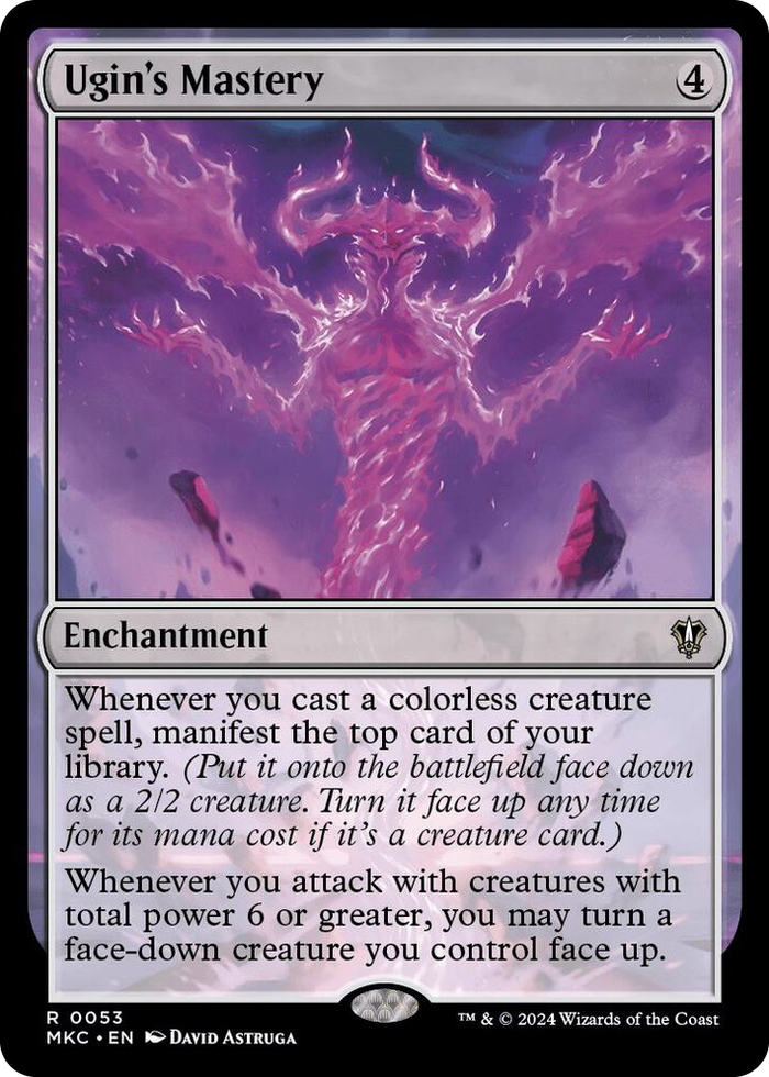 Ugin's Mastery #53 R - Commander: Murders at Karlov Manor Pokemon card