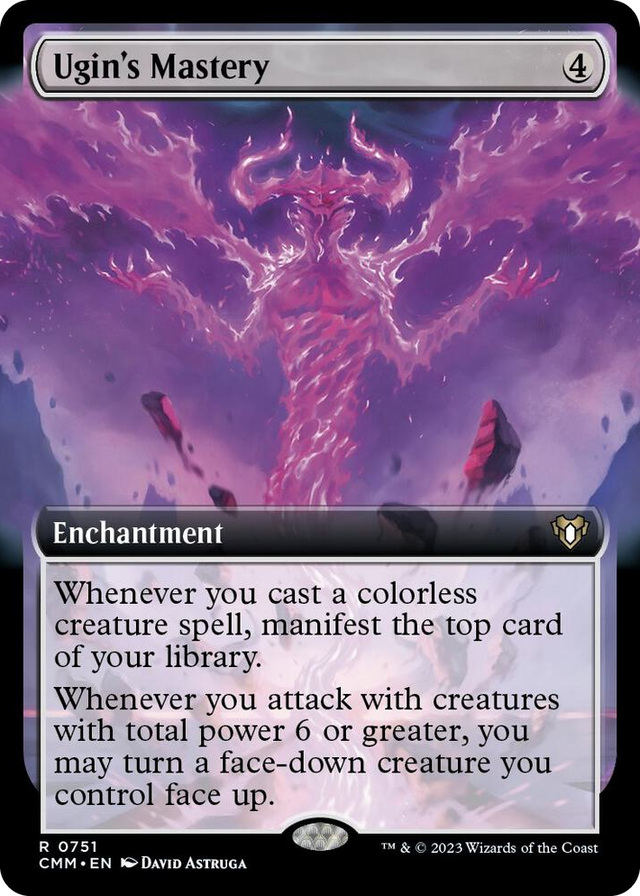 0751 Ugin's Mastery (Extended Art) R Commander Masters