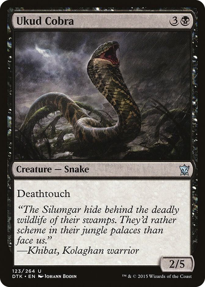 0123 Ukud Cobra U Dragons of Tarkir