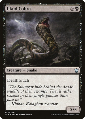 0123 Ukud Cobra U Dragons of Tarkir