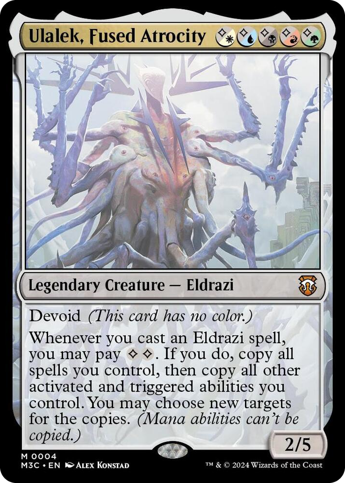 0004 Ulalek, Fused Atrocity M Commander: Modern Horizons 3
