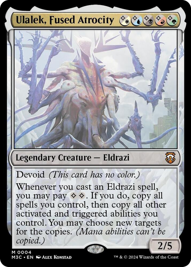 0004 Ulalek, Fused Atrocity M Commander: Modern Horizons 3