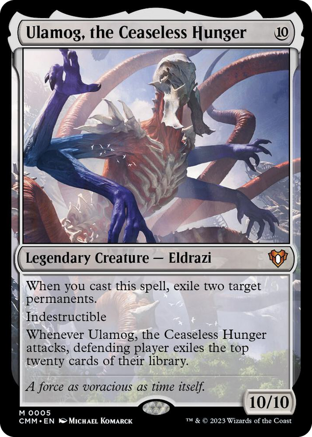 0005 Ulamog, the Ceaseless Hunger M Commander Masters