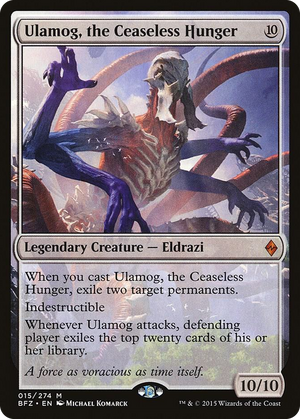 0015 Ulamog, the Ceaseless Hunger M Battle for Zendikar